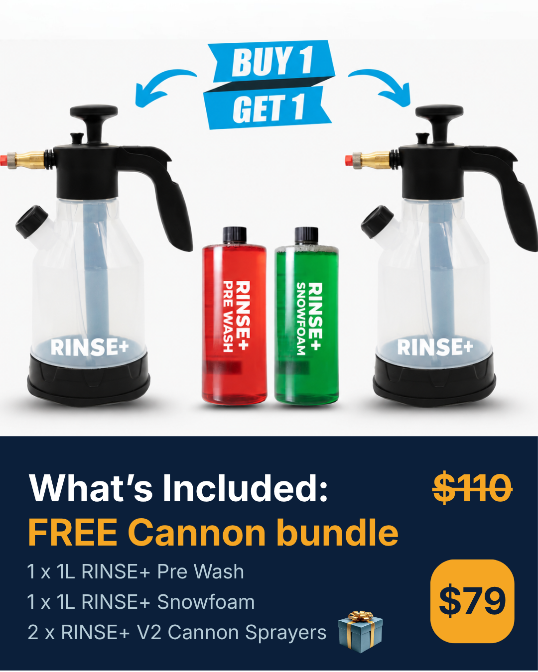 V2 Free Spray Bundle